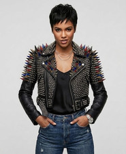 Giacca Moto Donna Brando