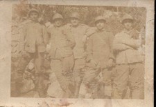 PICCOLA FOTO MILITARI REGIO ESERCITO WWI - PRIMA GUERRA MONDIALE - 29 GIU 1918