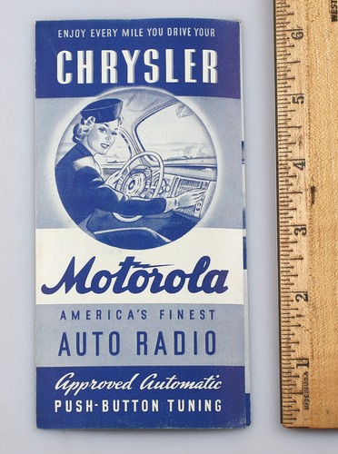 Brochure pubblicità autoradio - brochure,