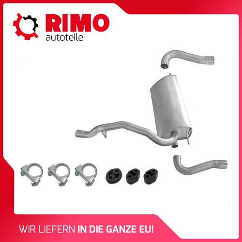 Silenziatore tubo scarico - +,