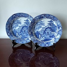 Coppia antichi piatti - di,