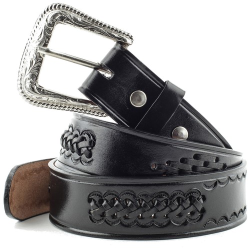 Cintura western pelle stile - western,