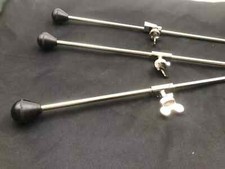 1 Set Silver Bass Clarinet Floor Peg, Bass Clarinet Floor Rod Accessorio di Montaggio