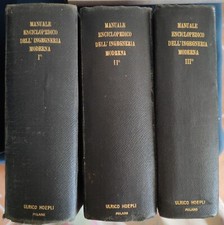 MANUALE ENCICLOPEDICO DELL'INGEGNERIA MODERNA 3 VOLUMI