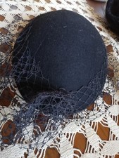 Cappello Donna vintage Con veletta Anni 20 /30 