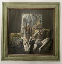 Sergio Vacchi (olio su tavola, cm 60x60)