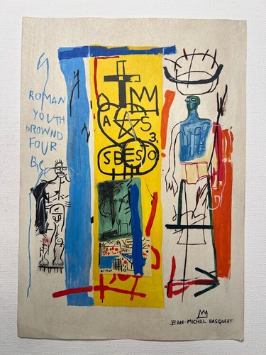 Jean michel basquiat - basquiat, disegno
