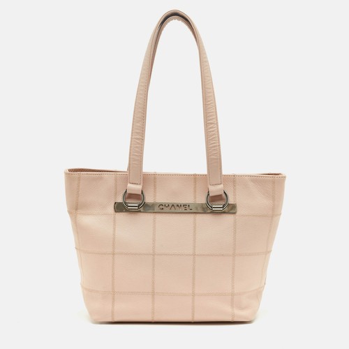 Borsa chanel beige quadrata - quadrata, in