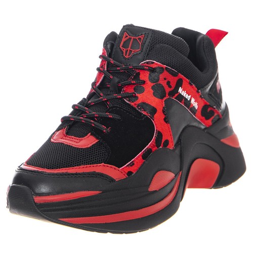 Track sneakers red - sneakers,