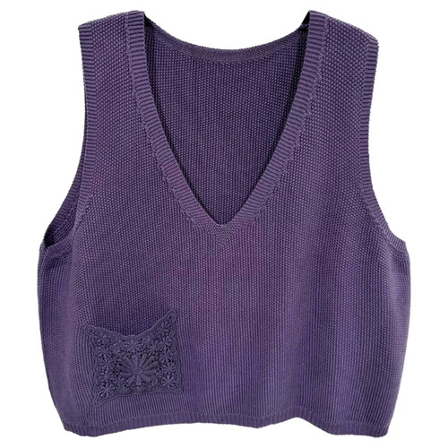 Donna rétro maglia canottiera - donna,
