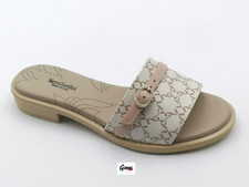 Sandali donna bassi Nero Giardini E513423D scarpe ciabatte scalzati Beige nuove