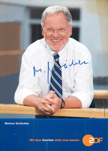 Autografo markus schächter - schächter,