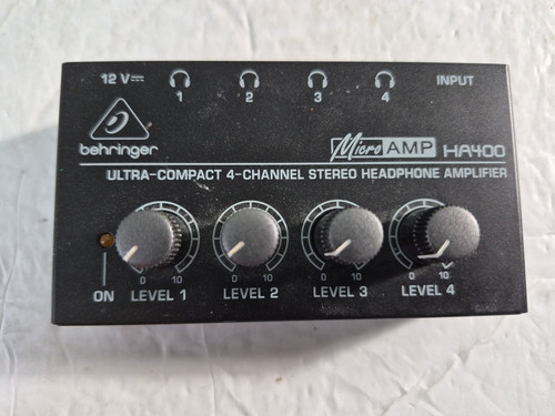 Behringer microamp ha400 - microamp,