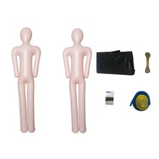 Manichino gonfiabile a figura