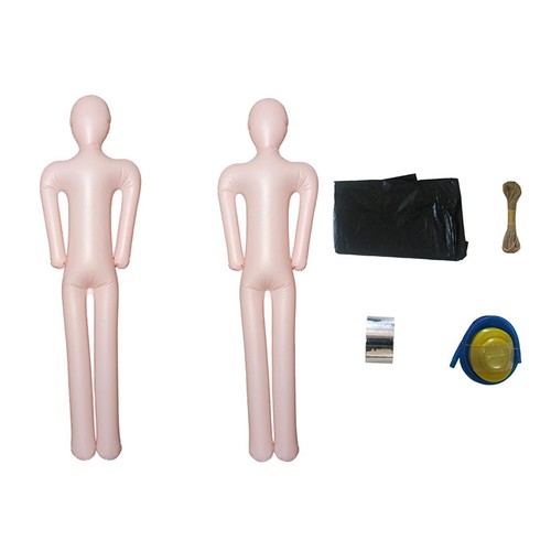 Manichino gonfiabile figura - manichino,