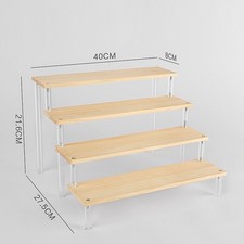 Scaletta legno espositore - in,
