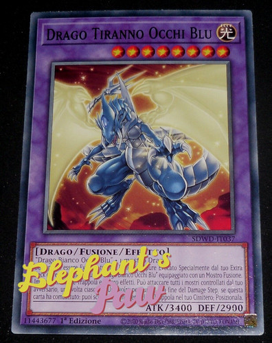 Yugioh drago tiranno occhi - -,