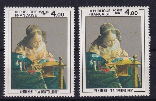 Timbres france denteliere - la,