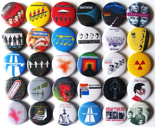 Kraftwerk lotto pin button - lotto,