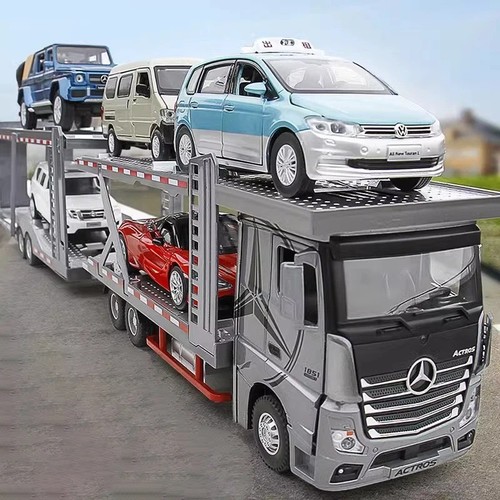 Camion trasporto pianale due - a,