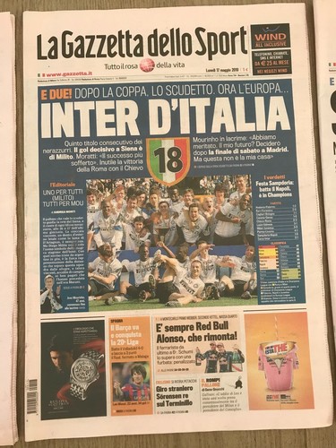 Gazzette inter nuove - gazzette,