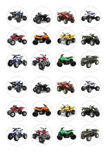 Quad commestibili glassa - 24,