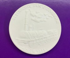 Meissen Porcellana medaglia Treno