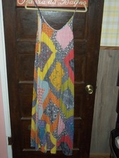 Maxi abito Natural Life stampa