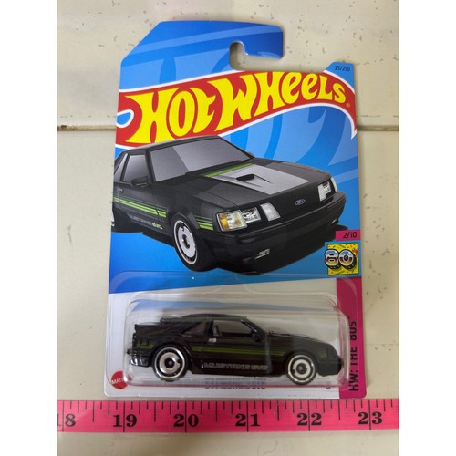 Hot wheels mustang svo nero - 84,