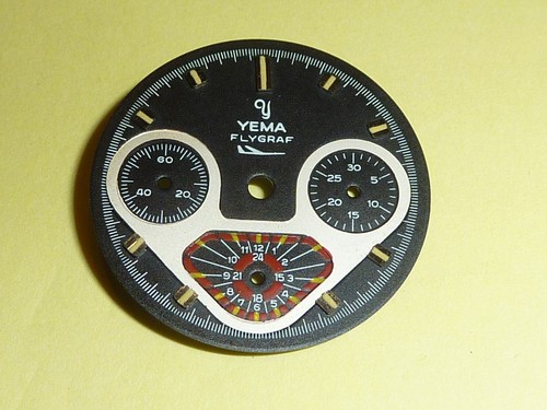 Cadran montre chronographe - cadran,