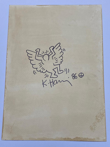 Disegno carta keith haring - carta,