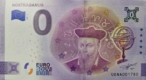 Banconota euro nostradamus - banconota,