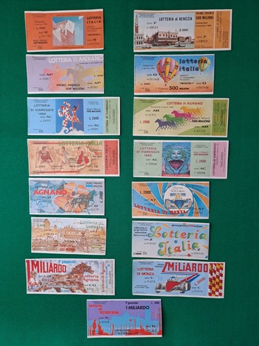Lotto biglietti delle - lotto,