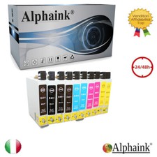 10 CARTUCCE PER EPSON STYLUS T0615 D68 D88 DX3800 DX3850 DX4200 DX4250 DX4800