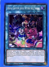 Prova Costumi degli Attori dell’Abisso -PHHY-IT063- SR - 1st Ed - NM - Yu-Gi-Oh!