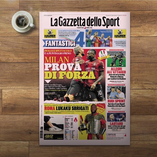 Gazzetta dello sport agosto - 27,