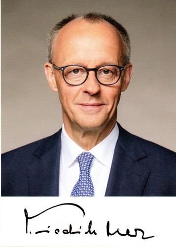 Friedrich merz 2026 cartolina - merz,
