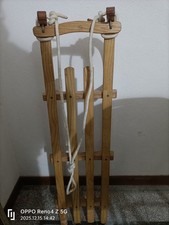 Slittino legno - slittino, in
