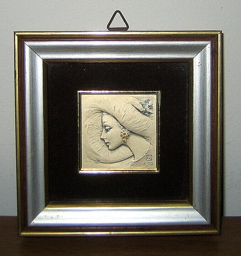 Quadro lastra argento 925 - quadro,