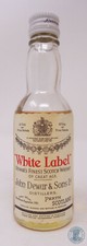 Miniature / Mignon Scotch Whisky DEWAR'S WHITE LABEL