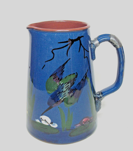 Brocca kingfisher ceramica - kingfisher, in