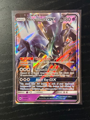 Necrozma 147 burning - gx, 63/147