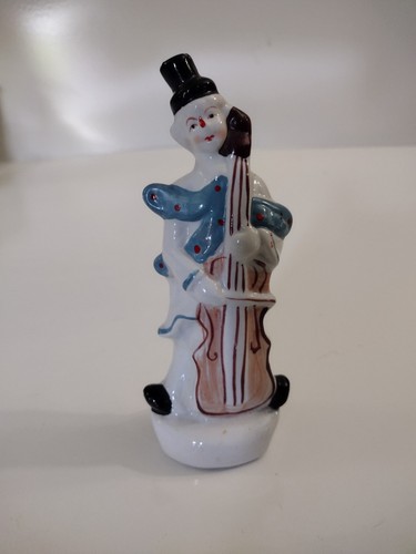 Statuina musicista pagliaccio