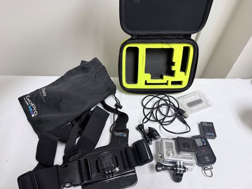 Gopro hero3 silver with case - gopro,