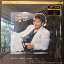 Michael Jackson "Thriller" 2022 LP 33 USA Mobile Fidelity ltd/numbered near mint