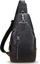 Zaino borsa a tracolla in vera