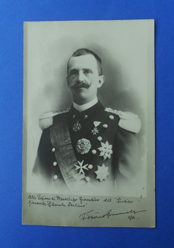 Cartolina vittorio emanuele - cartolina,
