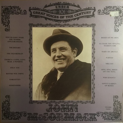 John mccormack volume lp - mccormack, 3