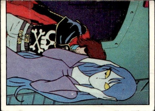 Figurina capitan harlock - capitan,