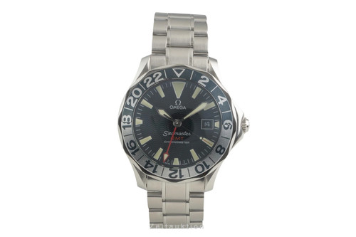 Omega seamaster gmt acciaio - gmt,